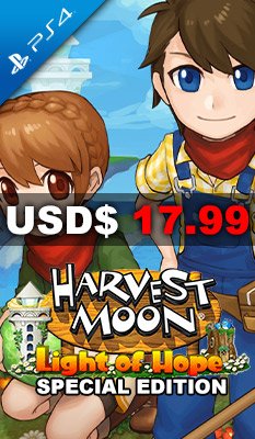 HARVEST MOON: LIGHT OF HOPE [SPECIAL EDITION] Rising Star Games