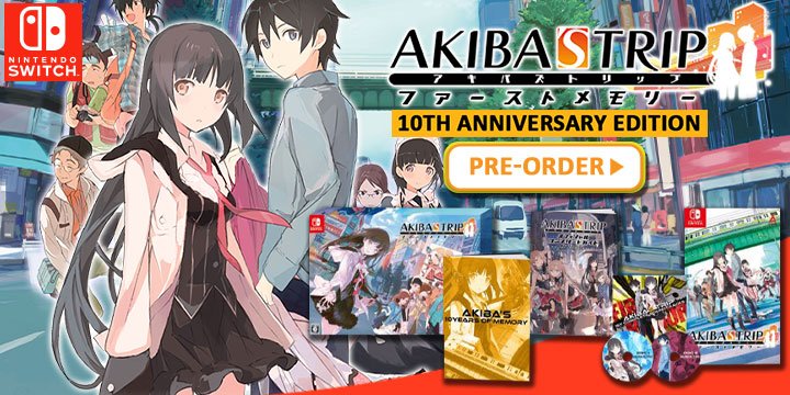 Akiba’s Trip: Hellbound & Debriefed [10th Anniversary Limited Edition], Akiba’s Trip: Hellbound & Debriefed 10th Anniversary Edition, Akiba’s Trip: Hellbound & Debriefed, Switch, Nintendo Switch, Japan, release date, price, pre-order, features, Trailer, Screenshots, Acquire, Limited Edition