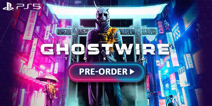 Ghostwire Tokyo, PlayStation 5, PS5, US, Europe, Japan, Asia, Bethesda, Bethesda Softworks, gameplay, features, release date, price, trailer, screenshots
