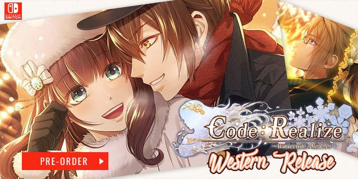 Code: Realize, Code: Realize ~Wintertide Miracles~, Code:Realize - Shirogane no Kiseki, Code Realize Silver Miracles, Switch, Nintendo Switch, US, Europe, gameplay, features, release date, price, trailer, screenshots, Aksys Games, Protection