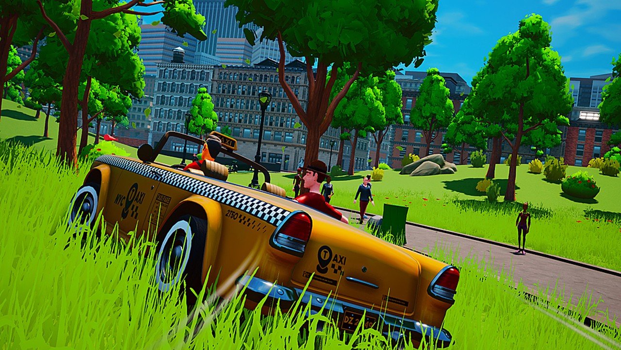 Taxi Chaos, GS2 Games, Lion Castle Entertainment, PlayStation 4, Nintendo Switch, Switch, PS4, gameplay, features, release date, price, trailer, screenshots, North America, pre-order now