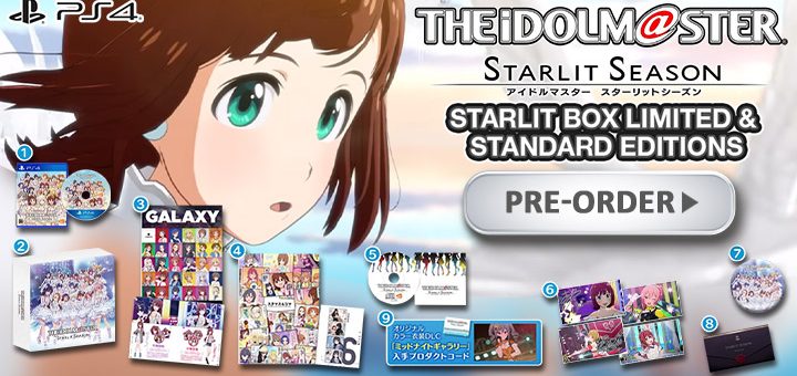 The Idolm@ster: Starlit Season, The Idolmaster: Starlit Season, PlayStation 4, PS4, gameplay, release date, price, trailer, Japan, pre-order now, Bandai Namco, Standard Edition, Limited Edition, Starlit Box Limited Edition, The IdolMaster