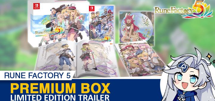Rune Factory, Rune Factory 5, Nintendo Switch, Switch, Japan, gameplay, features, release date, price, trailer, screenshots, Limited Edition, Standard Edition, news, update