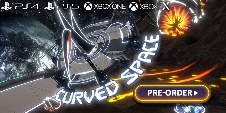 Curved Space, PlayStation 4, PS4, PS5, PlayStation 5, XONE, Xbox One, XSX, Xbox Series X, US, Pre-order, Europe, North America, gameplay, features, release date, price, trailer, screenshots, Maximum Games, Only By Midnight