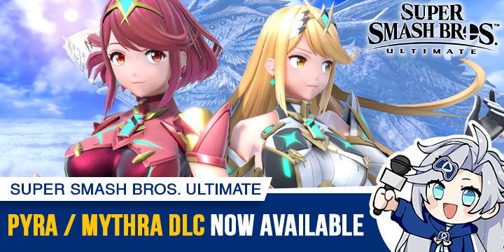 Super Smash Bros. Ultimate, Nintendo, Nintendo Switch, US, Europe, Japan, Asia, gameplay, features, release date, price, trailer, screenshots, updates, DLC, Xenoblade Chronicles 2, Pyra / Mythra, Super Smash Bros.