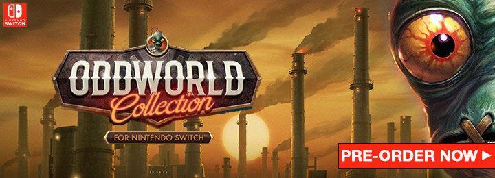 Oddworld Collection, Switch, Nintendo Switch, Europe, release date, gameplay, price, pre-order now, Microids, Screenshots, Oddworld: Abe's Oddysee - New 'n' Tasty, Oddworld: Munch's Oddysee, Oddworld: Stranger's Wrath, Collection, Oddworld