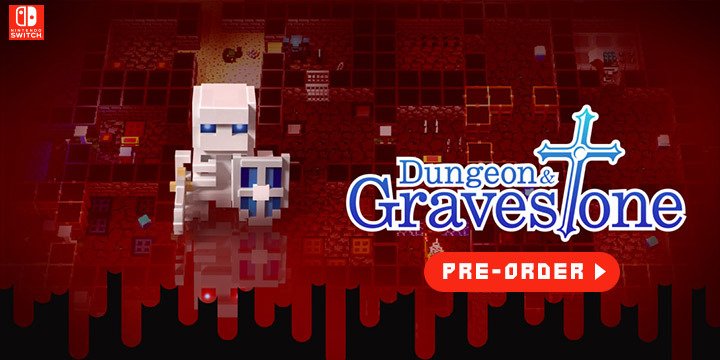 Dungeon and Gravestone, ダンジョンに捧ぐ墓標, Nintendo Switch, Japanese version, English, language, release date, Japan, pre-order, features, screenshots, game, RPG, video game