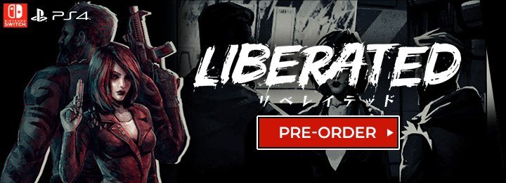 Liberated (English), Liberated, ﾘﾍﾞﾚｲﾃｯﾄﾞ, Atomic Wolf, Switch, Nintendo Switch, PS4, PlayStation 4, Japan, release date, features, price, pre-order, screenshots, trailer, English