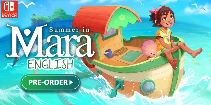 Summer in Mara, Nintendo Switch, Switch, Japan, gameplay, features, release date, price, trailer, screenshots, Pikii