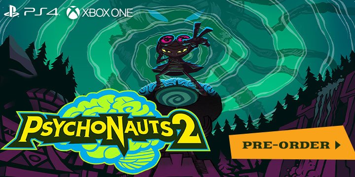 Psychonauts, Psychonauts 2, Double Fine, Xbox Game Studios, PS4, XONE, PlayStation 4, Xbox One, Europe, release date, features, price, screenshots, trailer, US, North America