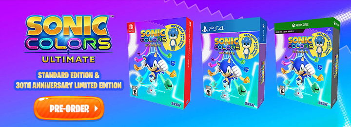 Sonic Colors: Ultimate Coming to Modern Consoles & PC | Pre-order Now