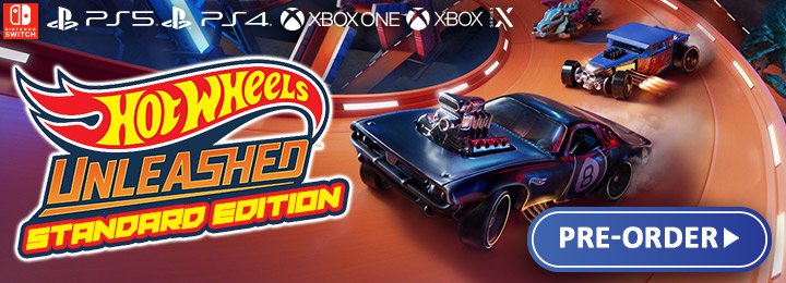 Hot Wheels Unleashed, Hot Wheels Unleashed Day One Edition, Hot Wheels Game, Switch, pre-order, gameplay, features, price, Milestone, Nintendo Switch, PS4, PS5, PlayStation 4, PlayStation 5, Xbox One, XONE, XSX, Xbox Series X, US, North America, Europe