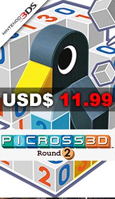 Picross 3D: Round 2 Nintendo