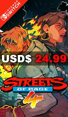 Streets of Rage 4 Merge Games