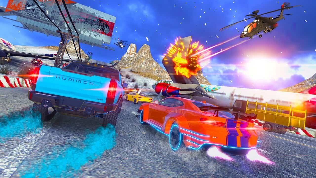 Cruis'n Blast, Cruis'n Blast!, Cruisn Blast, Nintendo Switch, Switch, pre-order, trailer, teaser, screenshots, Europe, US, North America, Raw Thrills, GameMill Entertainment, Cruis’n, Features