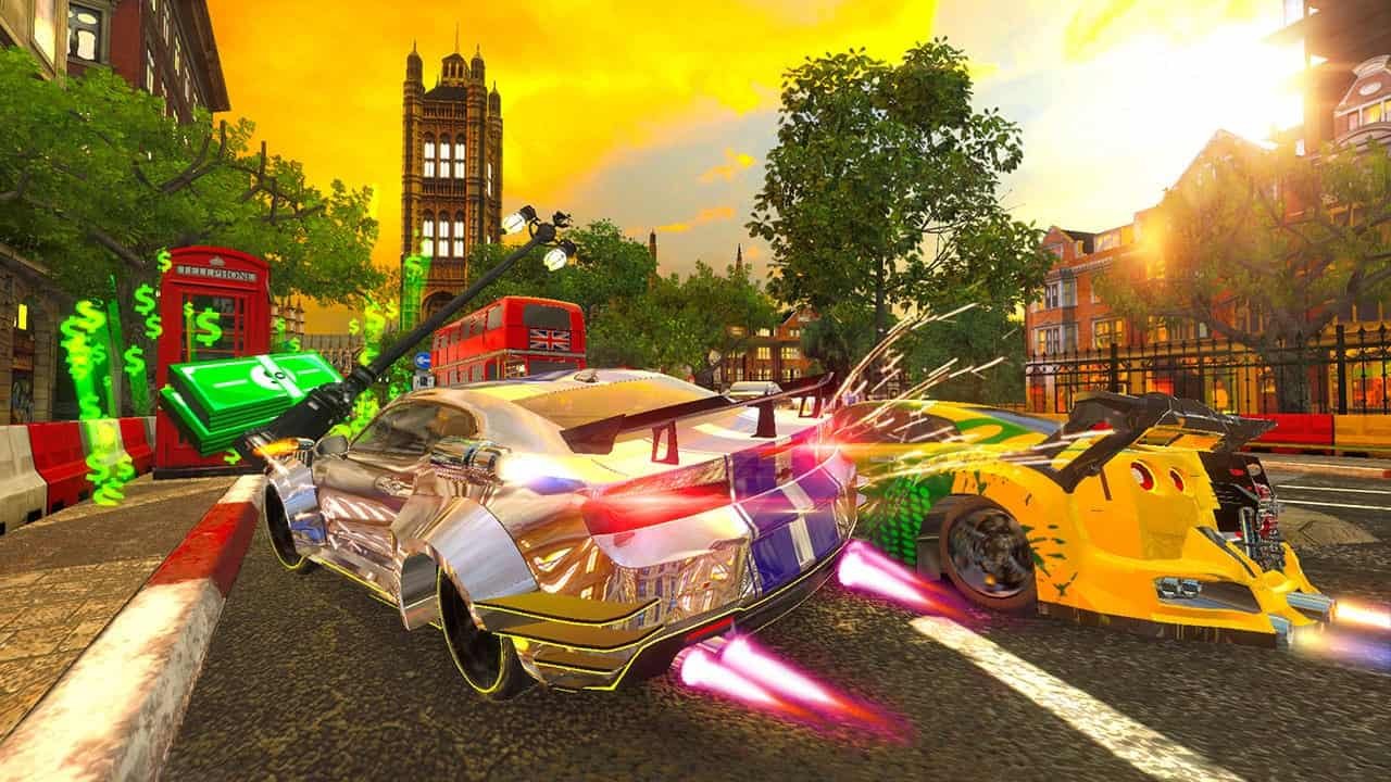 Cruis'n Blast, Cruis'n Blast!, Cruisn Blast, Nintendo Switch, Switch, pre-order, trailer, teaser, screenshots, Europe, US, North America, Raw Thrills, GameMill Entertainment, Cruis’n, Features