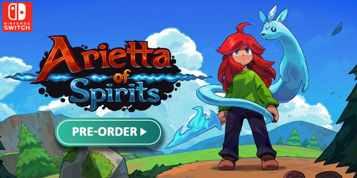 Arietta of Spirits, Arietta of Spirit, Nintendo Switch, Switch, price, pre-order, Europe, screenshots, Standard Edition, Red Edition, trailer, features, Third Spirit Games, Red Art Games