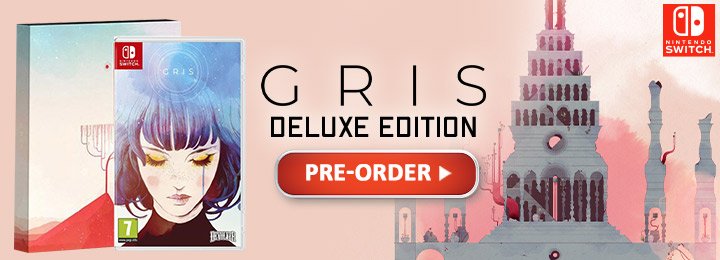 Gris, Gris Switch, Nintendo Switch, Switch, pre-order, trailer, teaser, screenshots, Nomada Studios, Devolver Digital, Standard Edition, Deluxe Edition, Physical Version, Europe