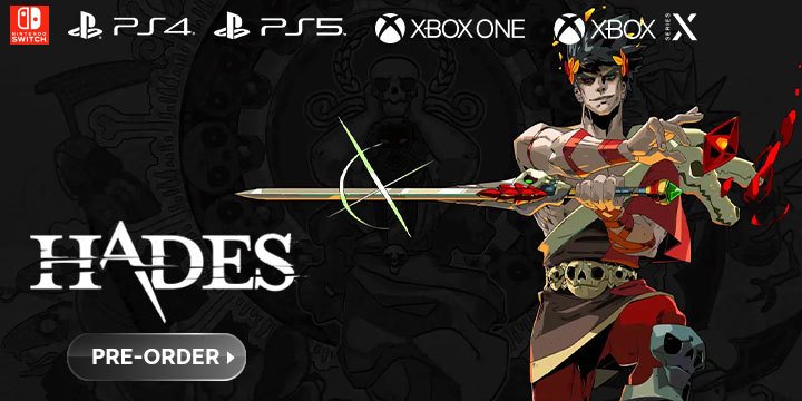 Hades - PS4 & PS5 Games