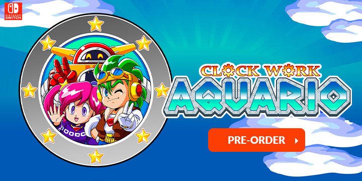 Clockwork Aquario, Nintendo Switch, Switch, Japan, gameplay, release date, price, trailer, screenshots, ININ Games, 時計仕掛けのアポカリプス