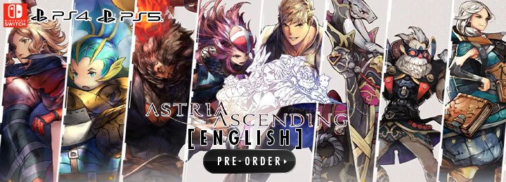 Astria Ascending, English, PlayStation 5, PlayStation 4, Nintendo Switch, Switch, PS5, PS4, Japan, gameplay, features, release date, price, trailer, screenshots