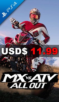 MX vs. ATV All Out THQ Nordic