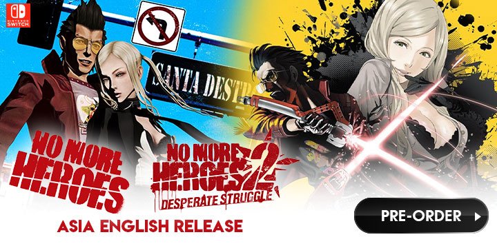 No More Heroes 1 · 2 Asia English Physical Release | Pre