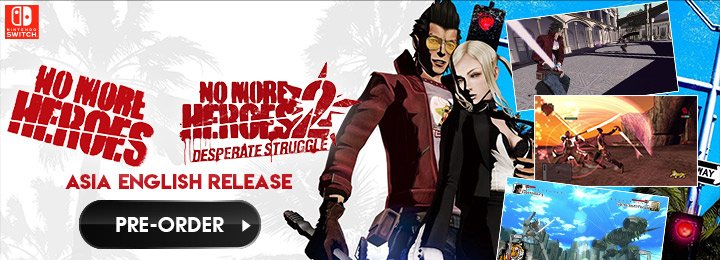 No More Heroes 1 · 2 Asia English Physical Release | Pre