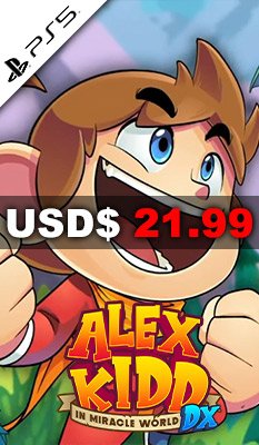 Alex Kidd in Miracle World DX  Merge Games