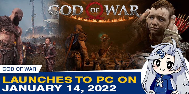 God of War Coming to PC on January 14th, 2022