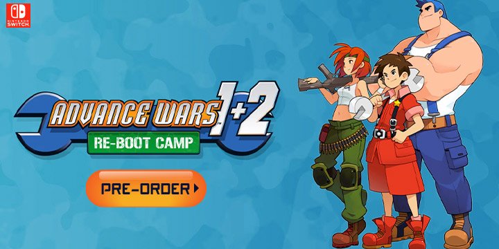 Advance Wars 1 + 2: Re-Boot Camp, Advance Wars 1+2 Re-Boot Camp, Advance Wars 1 + 2 , Europe, US, North America, Nintendo Switch, release date, price, pre-order now, features, Trailer, Screenshots, Nintendo, Switch, Intelligent Systems, Advance Wars Remake