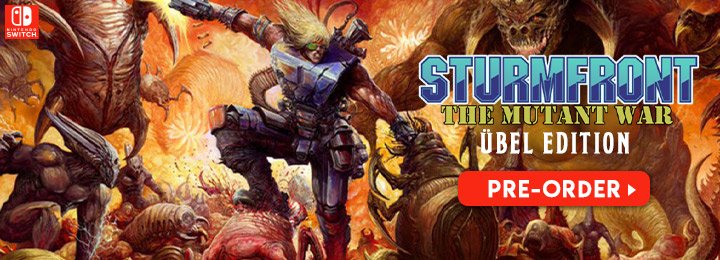 SturmFront: The Mutant War [Ubel Edition], SturmFront The Mutant War Ubel Edition, The Mutant War: Übel Edition, SturmFront The Mutant War, Nintendo Switch, Switch, pre-order, trailer, teaser, screenshots, Features, Red Art Games, Europe, Physical Release