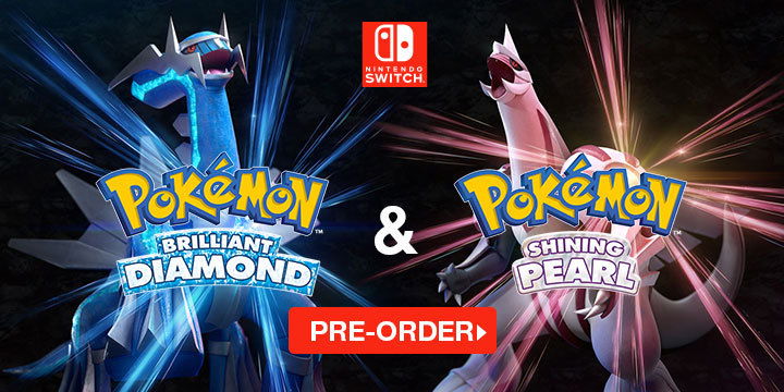 Pokemon Brilliant Diamond / Shining Pearl Double Pack Pre-order