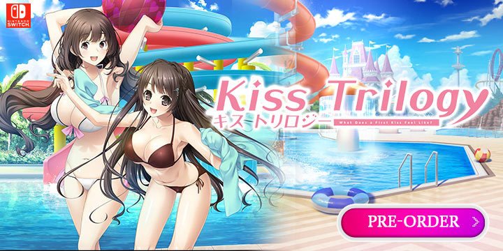 Kiss Trilogy, Visual Novel, Switch, Nintendo Switch, release date, trailer, screenshots, pre-order now, Japan