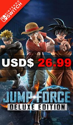 Jump Force: Deluxe Edition Bandai Namco Games