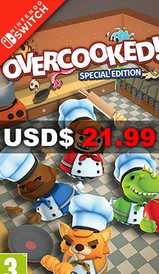 Overcooked: Special Edition  Sold Out Sales & Marketing Ltd. (Sold Out)