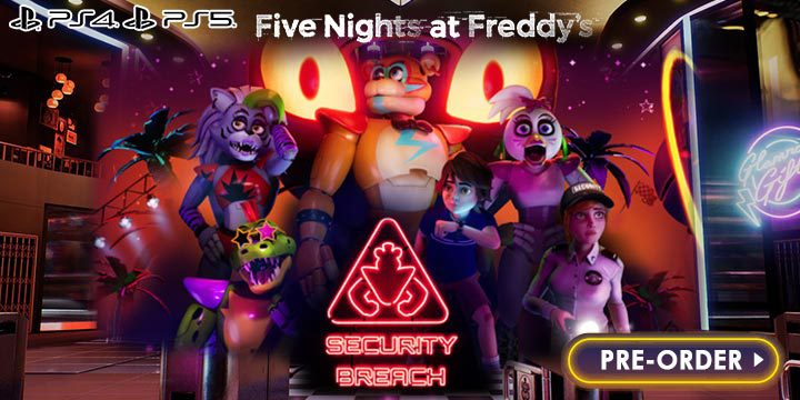 FNAF: Security Breach - Nintendo Switch ver Gameplay (Demo) 