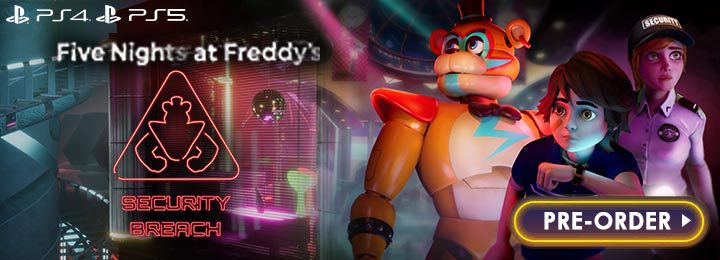 Five Nights at Freddy's Security Breach, Steel Wool Games, Maximum Games, PlayStation 5, PlayStation 4, US, Europe, gameplay, features, release date, price, trailer, screenshots, Five Nights at Freddys