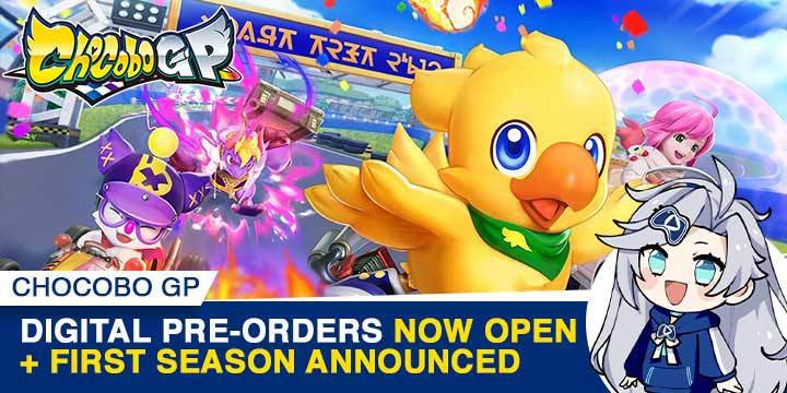 Chocobo GP, Chocobo, チョコボGP, Asia, Japan, Switch, Nintendo Switch, release date, price, pre-order now, features, Screenshots, trailer, physical release, Square Enix, Europe, update, digital