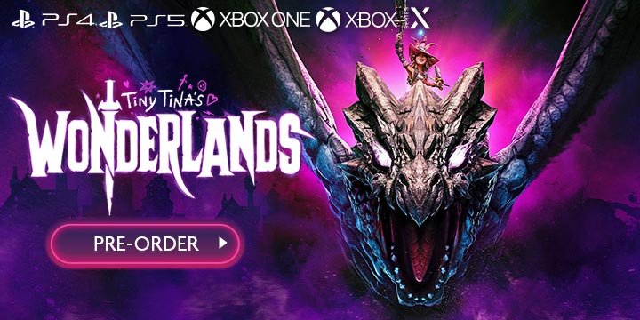 Tiny Tina's Wonderlands, Tiny Tinas Wonderlands, Tiny Tina Wonderlands, PS5, PS4, Xbox One, Xbox Series, PC, release date, game overview, pre-order now, price, trailer, screenshots, features, 2K Games, Gearbox Software, Standard, Chaotic Great Edition, Next- Level Edition