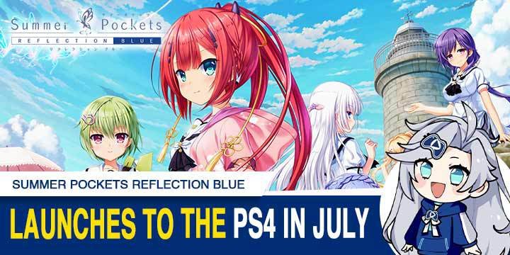 Summer Pockets: Reflection Blue PS4 Version Launches in July