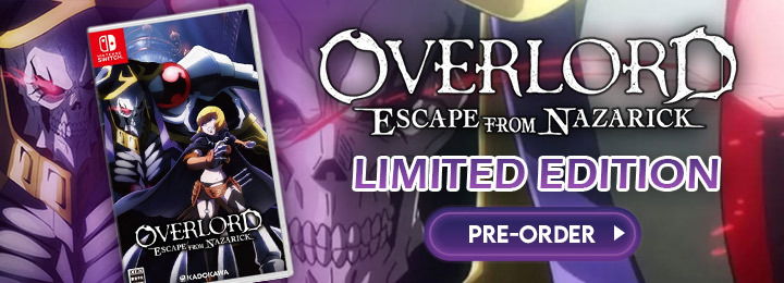 Overlord Video Game Escape From Nazarick Announced for Switch & PC