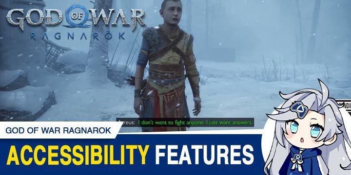 God of War Ragnarök accessibility features revealed – PlayStation.Blog