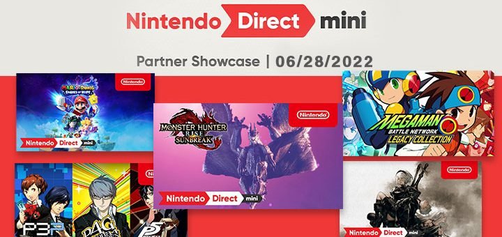 Nintendo Direct, Nintendo Direct Mini: Partner Showcase 06.28.22, update, news, Nintendo direct presentation, Nintendo Direct Mini June 2022