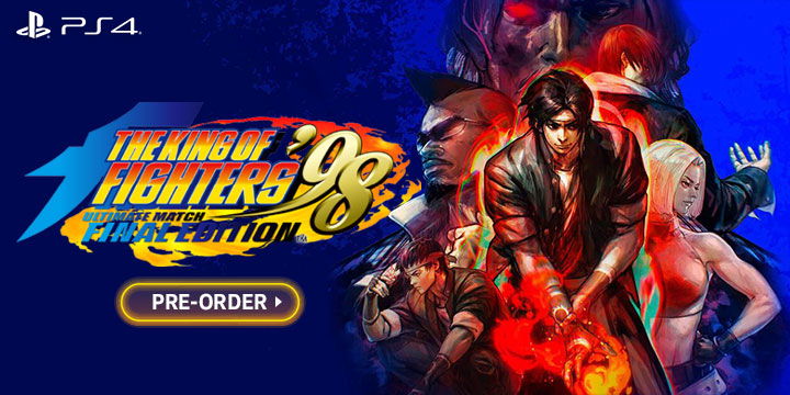 The King of Fighters ’98 Ultimate Match [Final Edition], The King of Fighters 98 Ultimate Match Final Edition, KOF 98, KOF ’98 UM FE, PS4, PlayStation 4, pre-order, gameplay, features, price, trailer, Nintendo Switch, SNK. Screenshot, release date, The King of Fighters 98, physical release