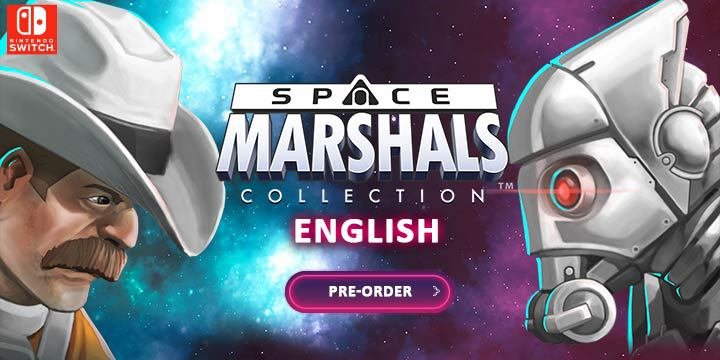 Space Marshals Collection, English, Kemco, Nintendo Switch, Switch, Asia, gameplay, features, release date, price, trailer, screenshots