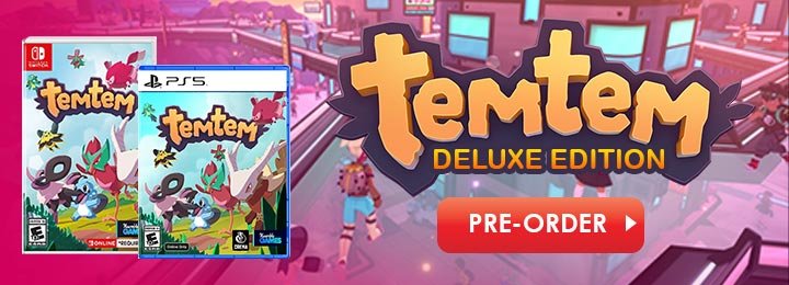 Temtem, PS5, PlayStation 5, XSX, Xbox Series, SW, Switch, Nintendo Switch, pre-order, gameplay, features, price, trailer, screenshots, Humble Games, Playism, Crema Games, Temtem (English), Deluxe Edition, Temtem（テムテム）