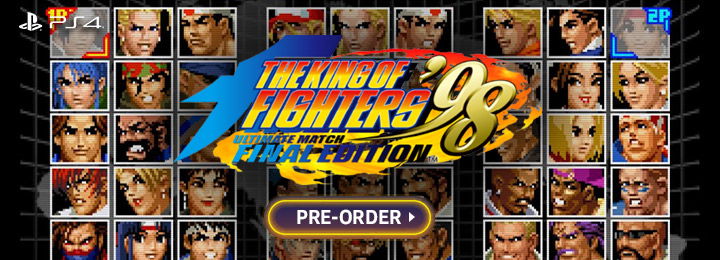 SNK ASIA on X: KOF '98 UM FE on the PS4 will be releasing on 10/27/ 2022  as Physical Package Release✊ THE KING OF FIGHTERS '98 ULTIMATE MATCH FINAL  EDITION, a fully