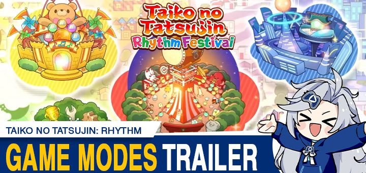 Taiko no Tatsujin, Taiko no Tatsujin: Rhythm Festival, Bandai Namco Games, Asia, Japan, US, Europe, gameplay, features, release date, price, trailer, screenshots, Nintendo Switch, Switch, update, Game Mode trailer