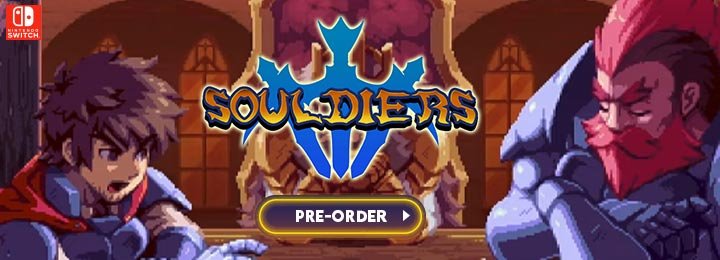 Souldiers, Souldier, Nintendo Switch, Switch, PS4, PlayStation 4, US, Europe, release date, price, pre-order now, features, Screenshots, trailer, Pix’n Love